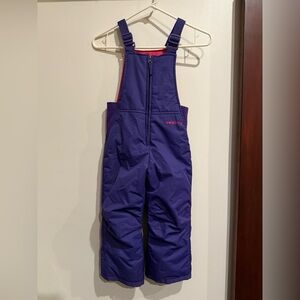 Arctix Kids Purple Snow Overalls